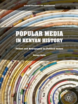 cover image of Popular Media in Kenyan History